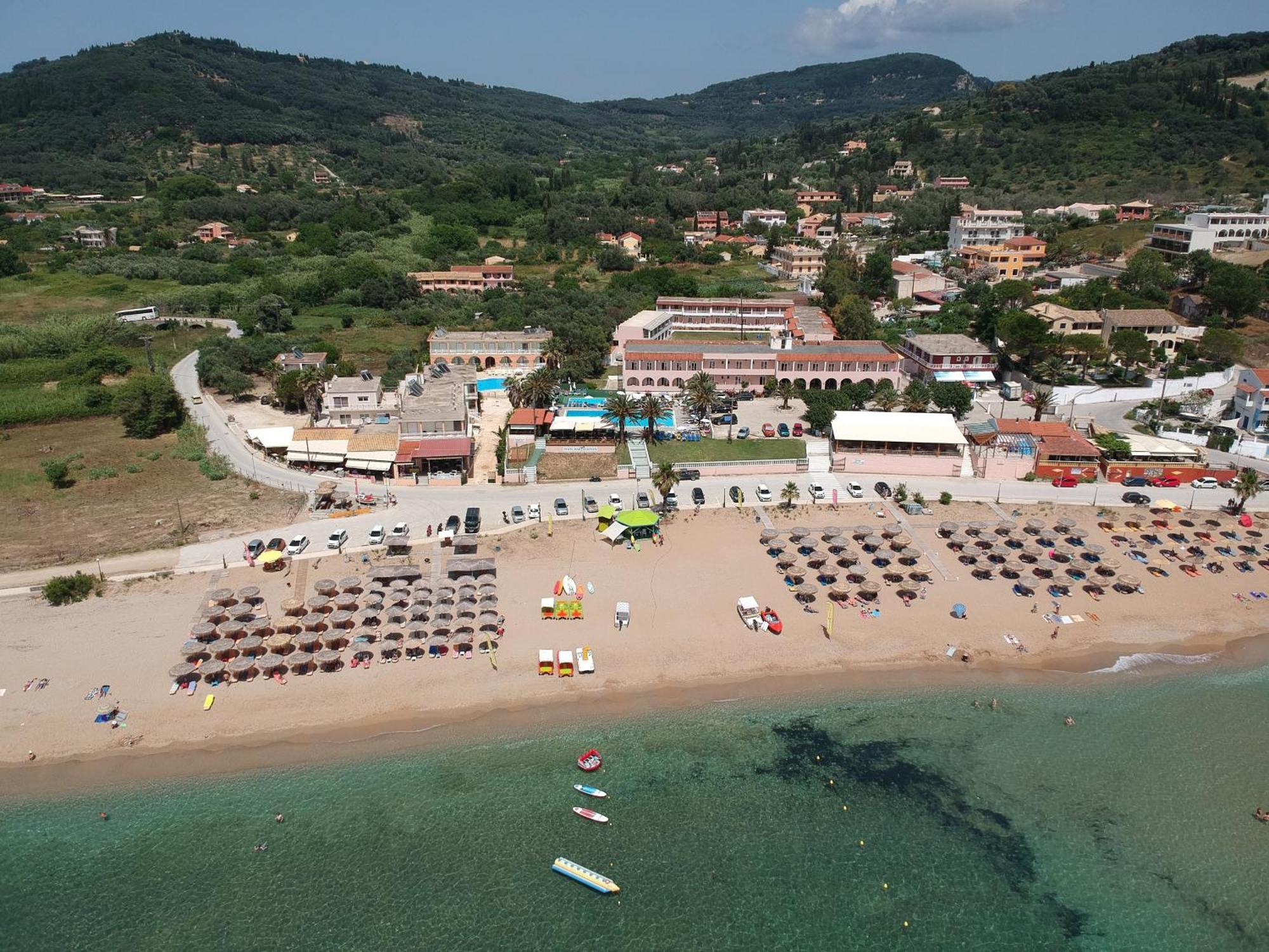 Alkyon Beach Hotel Agios Georgios Pagon Eksteriør billede