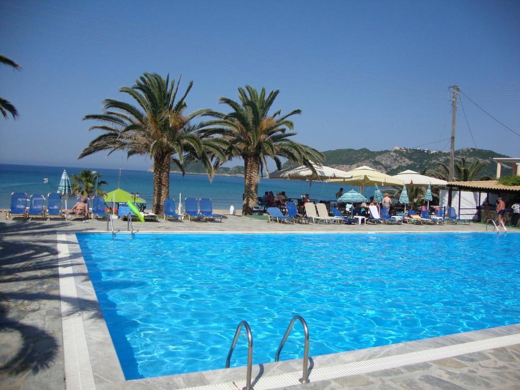 Alkyon Beach Hotel Agios Georgios Pagon Eksteriør billede