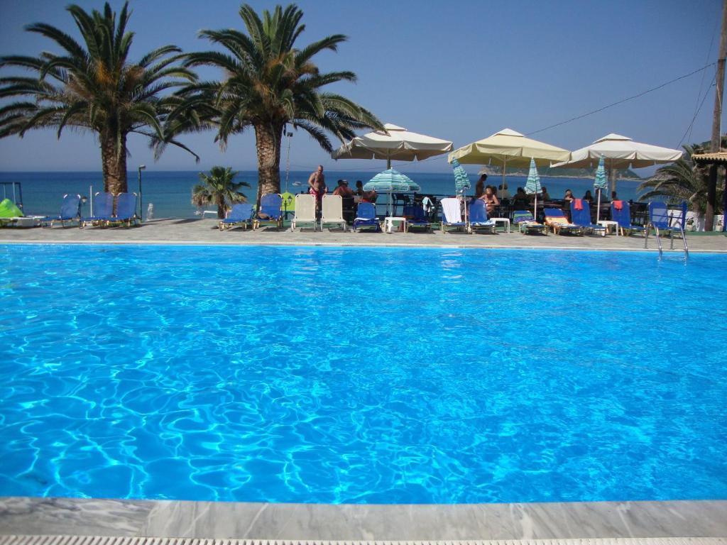 Alkyon Beach Hotel Agios Georgios Pagon Eksteriør billede